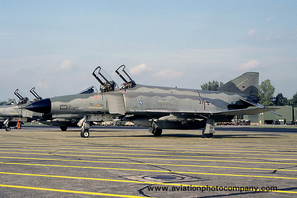 German Air Force JBG36 McDonnell F-4F Phantom 37+18 (1991)