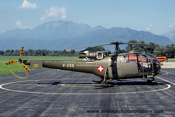 Swiss Air Force Sud Alouette III V-250 (1991)