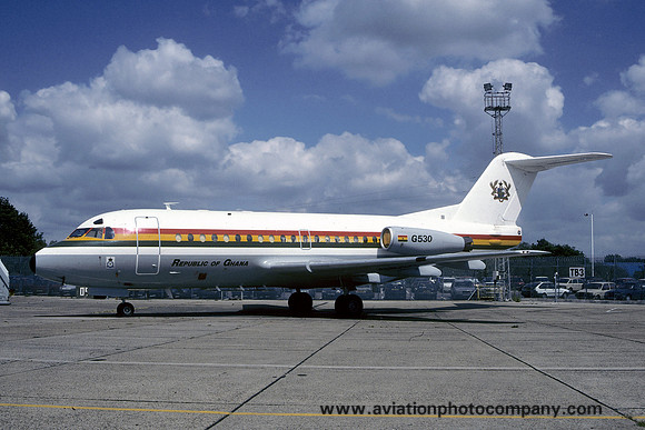 Ghanaian Air Force Fokker F-28-3000 Fellowship G530 (1991)