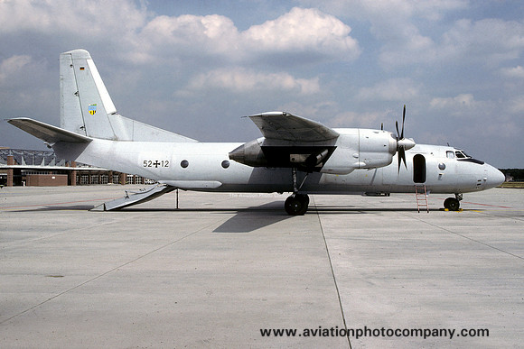 German Air Force LTG65 Antonov An-26 52+12 (1991)