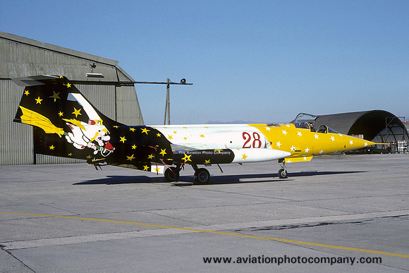 Italian Air Force 3 Stormo Lockheed F-104G Starfigther MM6579 (1991)