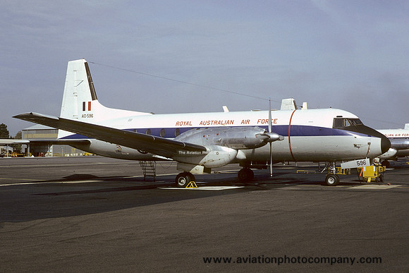 RAAF 32 Squadron Hawker Siddeley HS.748-229 A10-596 (1991)