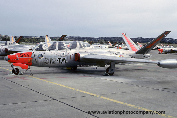 French Air Force GI312 Fouga CM.170 Magister 544/312-TM (1991)