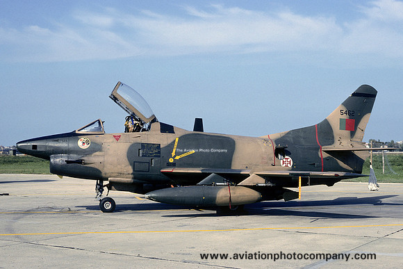 Portuguese Air Force Esq 301 FIAT G-91R 5462 (1991)