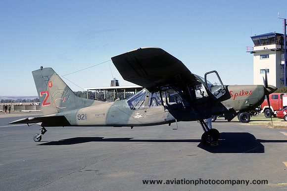 South African Air Force Spikes Display Team Aermacchi AM.3C Bosbok 921 (1991)