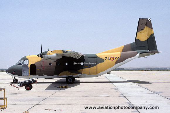 Spanish Air Force Ala 74 CASA C.212-100 T.12B-34/74-74 (1991)