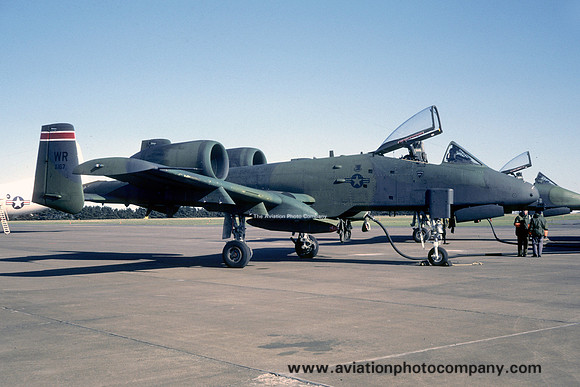 USAF 81 TFW 78 TFS Fairchild A-10A Thunderbolt 80-0167/WR (1987)