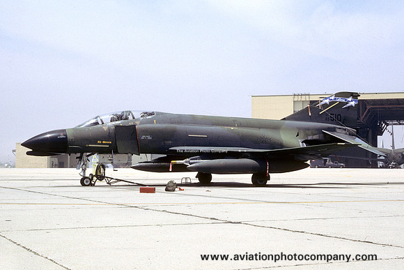 USAF California ANG 196 TFS McDonnell F-4C Phantom 63-7510 (1986)