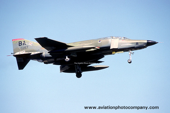 USAF 67 TRW 91 TRS McDonnell RF-4C Phantom 72-0147/BA (1985)
