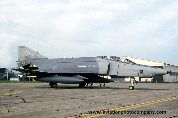 USAF Nebraska ANG 173 TRS McDonnell RF-4C Phantom 64-1066 (1988)