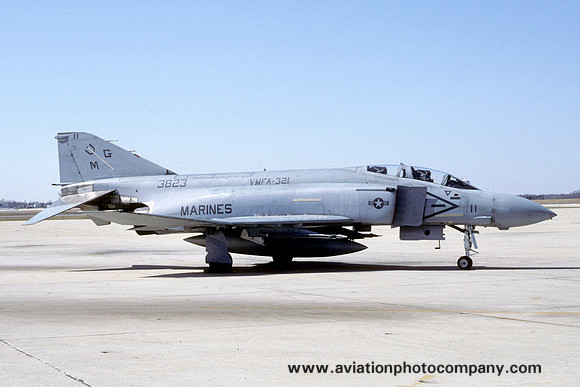 US Marines VMFA-321 McDonnell F-4S Phantom 153823/MG-11 (1988)