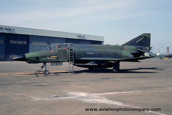 USAF 10 TRW 1 TRS McDonnell RF-4C Phantom 68-0567/AR (1987)