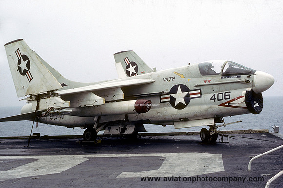 US Navy VA-72 LTV A-7E Corsair 160551/406 (1984)