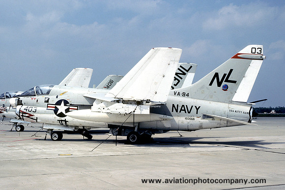 US Navy VA-94 LTV A-7E Corsair 160566/NL-403 (1981)