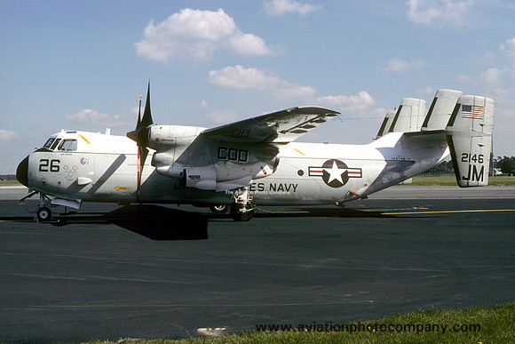 US Navy VR-24 Grumman C-2A Greyhound 162146/JM-26 (1986)