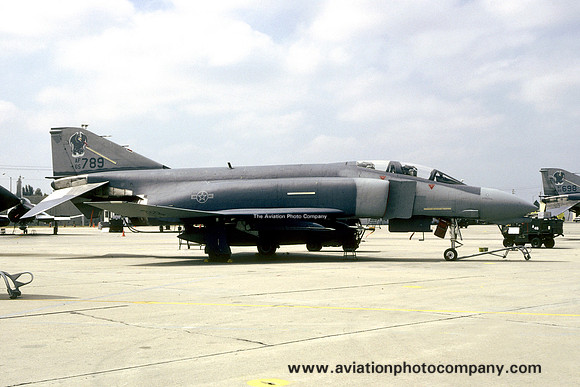 USAF California ANG 194 FIS McDonnell F-4D Phantom 65-0789 (1988)