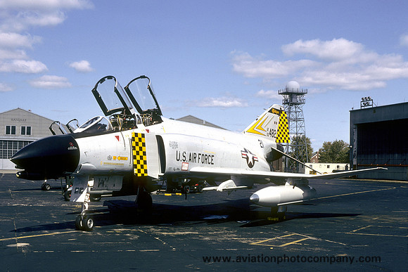 USAF Michigan ANG 171 FIS McDonnell F-4C Phantom 64-7482 (1981)