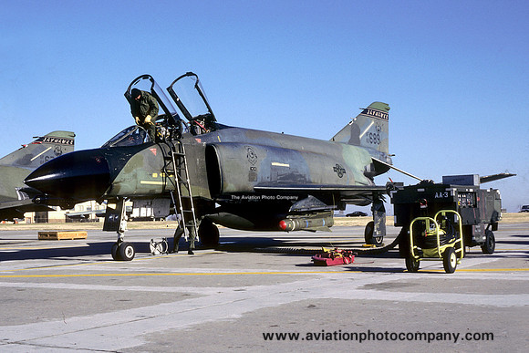 USAF Kansas ANG 127 TFTS McDonnell F-4D Phantom 66-7689 (1988)