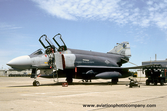 USAF New York ANG 136 FIS McDonnell F-4D Phantom 66-7456 (1988)