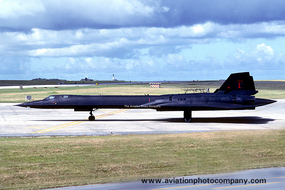 USAF 9 SRW 1 SRS Lockheed SR-71A Blackbird 61-7974 (1988)