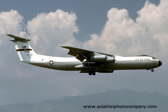 USAF 437 MAW Lockheed C-141B Starlifter 64-0610 (1986)