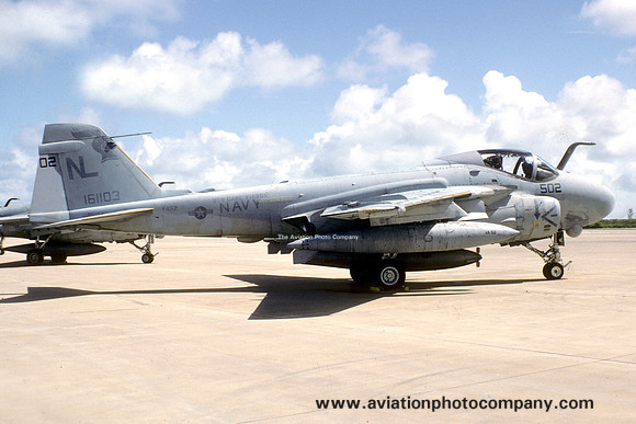 US Navy VA-52 Grumman A-6E Intruder 161103/NL-502 (1986)
