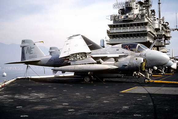 US Marines VMA(AW)-121 Grumman A-6E Intruder 151820/NE-414 (1986)
