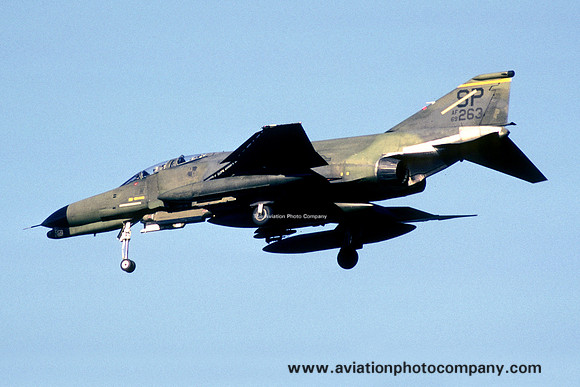 USAF 52 TFW 81 TFS McDonnell F-4G Phantom 69-7263/SP (1988)