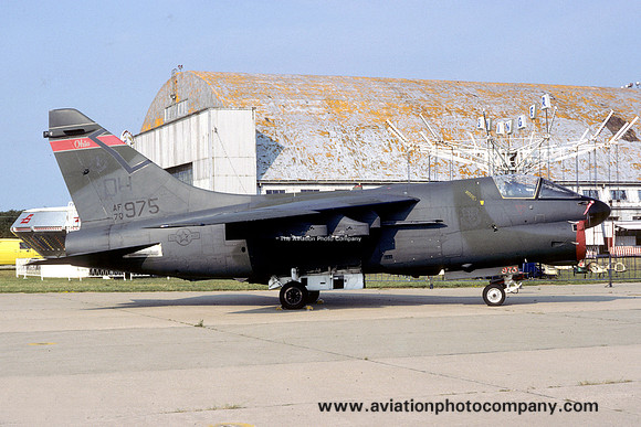 USAF Ohio ANG 162 TFS LTV A-7D 70-0975/OH (1988)