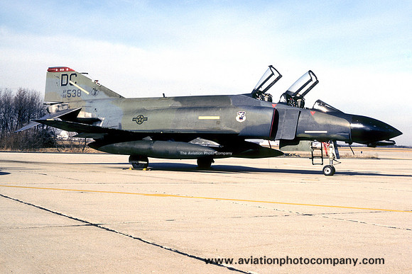 USAF DC ANG 121 TFS McDonnell F-4D Phantom 66-7538/DC (1989)
