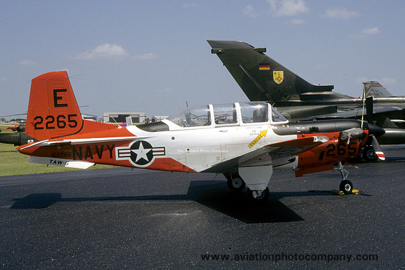 US Navy TAW-5 Beech T-34C Mentor 162265/E (1989)