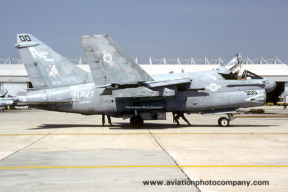 US Navy VA-37 LTV A-7E Corsair 159638/AE-300 (1987)