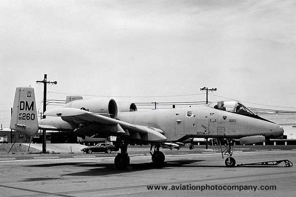 USAF 355 TFW Fairchild A-10A Thunderbolt 75-0260/DM (1976)