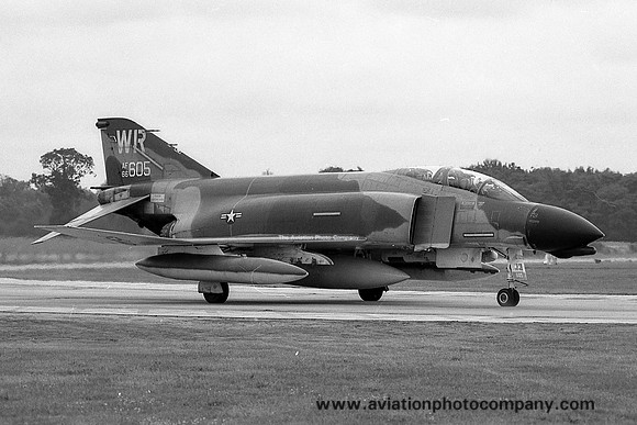 USAF 81 TFW McDonnell F-4D Phantom 66-7605/WR (1978)