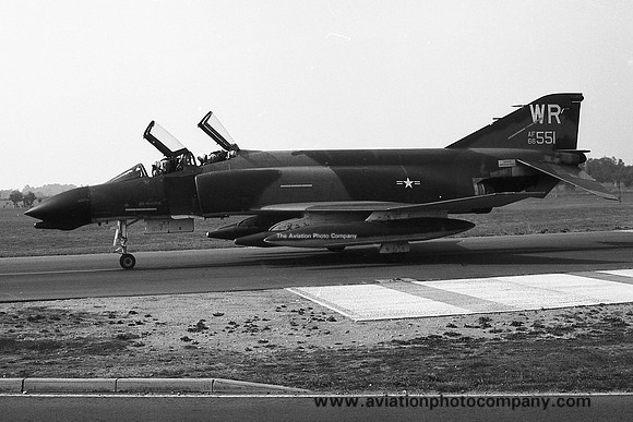 USAF 81 TFW McDonnell F-4D Phantom 66-7551/WR (1976)