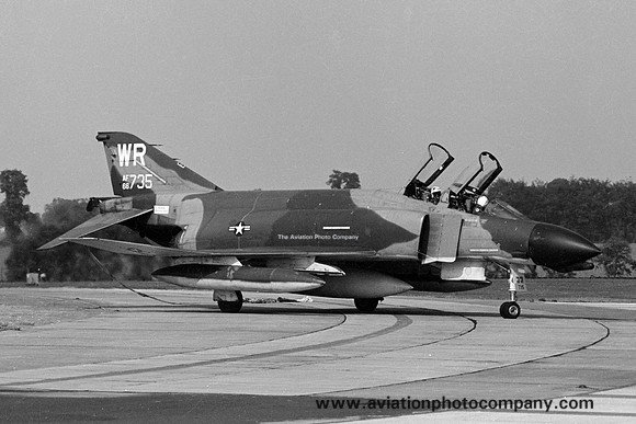 USAF 81 TFW McDonnell F-4D Phantom 66-7735/WR (1976)