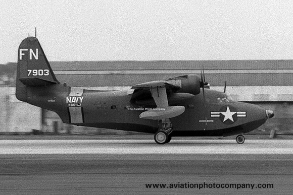 US Navy FASRon107 Grumman HU-16E Albatross 137903/FN at Prestwick