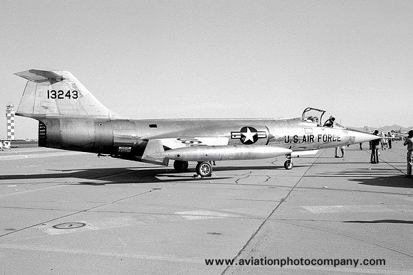USAF 58 TFTW Lockheed F-104G Starfighter 63-13243 (1970)