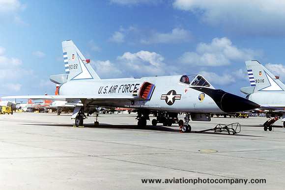 USAF 48 FIS Convair F-106A Delta Dart 59-0122 (1980)