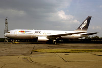TACA International Airlines (leased from Britannia Airways) Boeing 767-204 G-BRIG (1992)