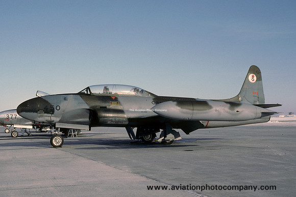 Canadian Armed Forces 414 Squadron Canadair CL-30 (CT-133 Silver Star) 133450 (1986)