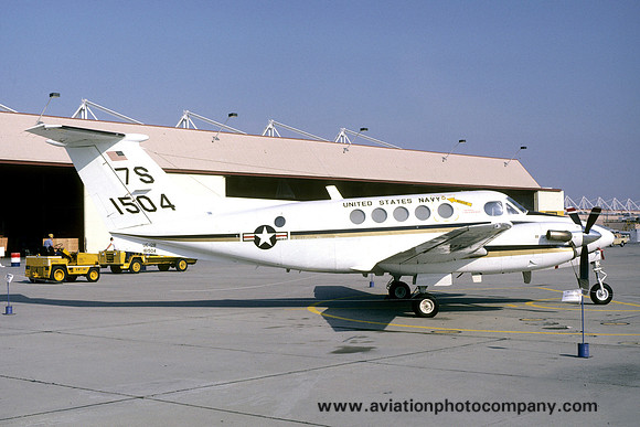 US Navy Lemoore Beech UC-12B 161504/7S (1982)