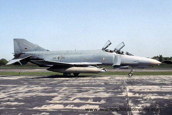 German Air Force JG74 McDonnell F-4F Phantom 38+26 (2003)