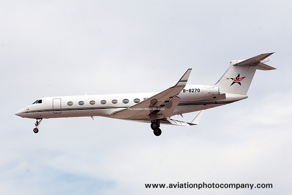 Chinese Gulfstream 550 B-2870 at Las Vegas IAP (2013)