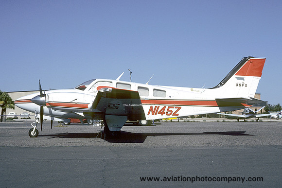 US Forest Service Beech Baron N145Z (1984)