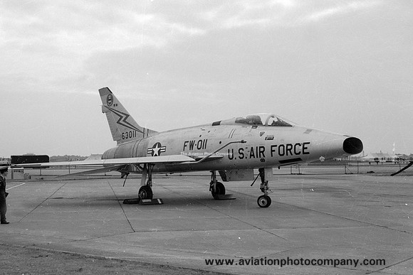 USAF 48 TFW North American F-100D Super Sabre 56-3011