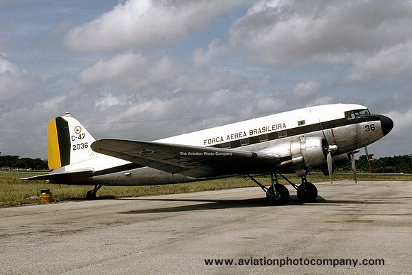 Brazilian Air Force 1 ETA Douglas C-47 Dakota 2036 (1981)
