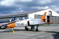 Spanish Air Force Ala 79 CASA C-101 Aviojet E.25-26/793-26 at IAT Fairford (1987)