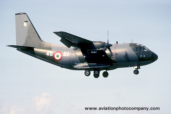 Italian Air Force Aeritalia G.222 MM62104/46-91 (1987)