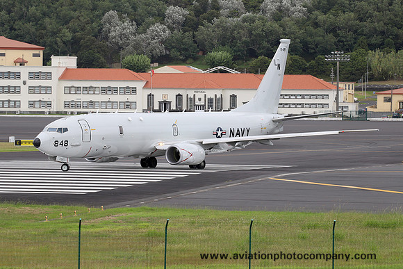 US Navy VP-45 Boeing P-8A Poseidon 168848/LN at Lajes (2024)